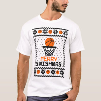 Camiseta Doce Feio de Basquete de feliz Swishmas