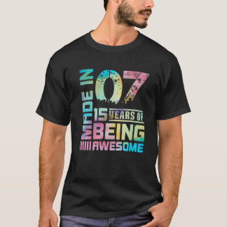Camiseta Doce Fez Em 70 15 Anos De Ser Um Presente Incrível