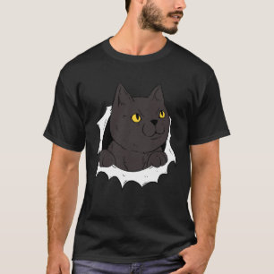 Camiseta Doce Gatinho Rasgou Tecido Gato Dona de Gato Ga