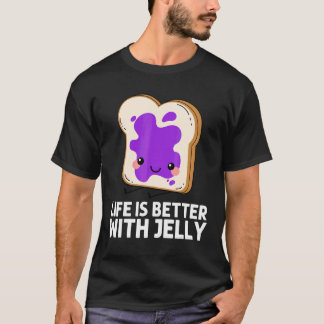 Camiseta Doce Geléia Para Homens Mulheres Espalhado Fruta S