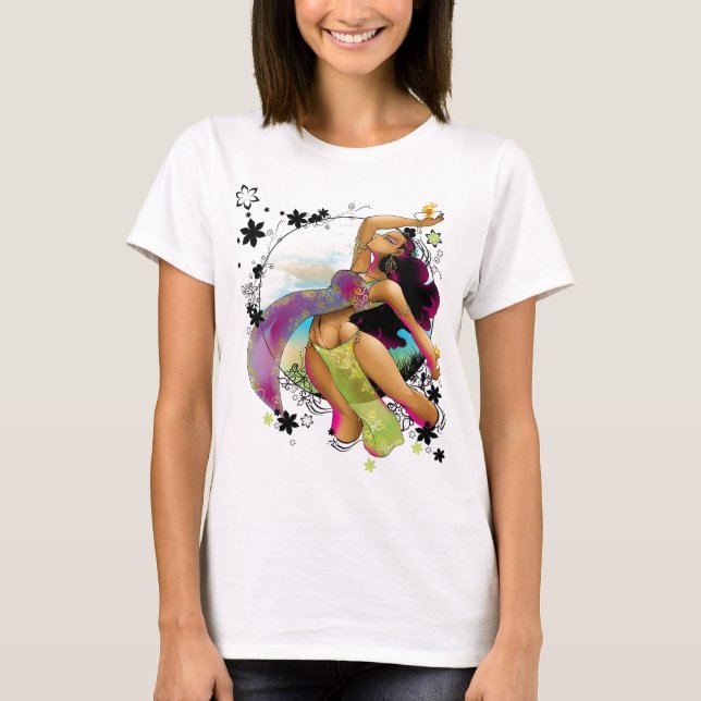 Camiseta Doce Gwahzhi de Bellydance (Frente)
