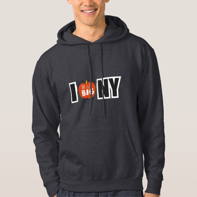 Camiseta Doce Hooded New York, amor básico masculi (Frente)
