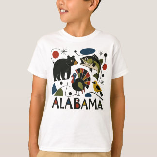 Camiseta Doce Lar Alabama Arte Popular
