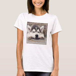 Camiseta Doce Mamão Siberiano Dormindo