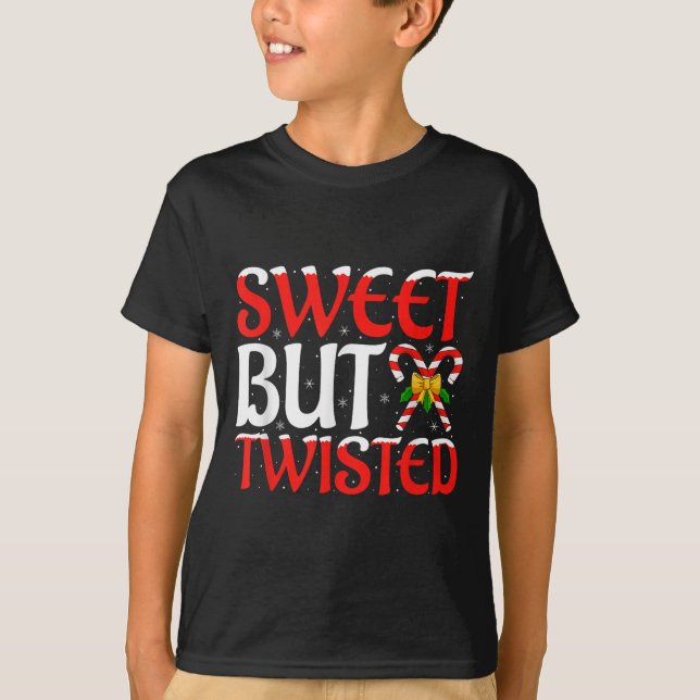 Camiseta Doce, Mas Encantado Engraçado, Natal (Frente)