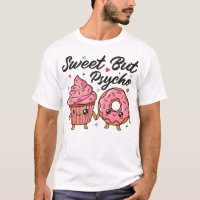 Doce Mas Psicopata Donut de Cupcake Kawaii