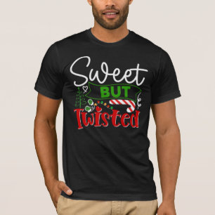 Camiseta Doce Mas Torta Canudo de Natal Engraçado