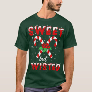Camiseta Doce, Mas TwistedChristmas Candy Cane 1629