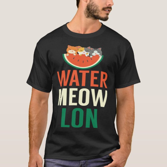 Camiseta Doce Melão Leon com Gatos Produtores de Melão (Frente)