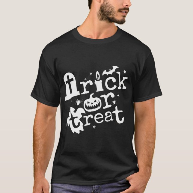 Camiseta Doce ou travessura (Frente)