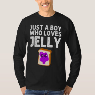 Camiseta Doce Pasta de Amendoim e Geleia para Meninos Bff C