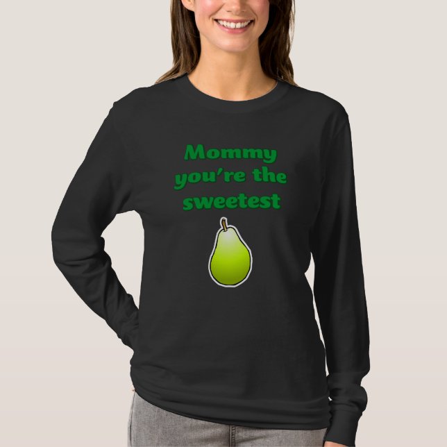 Camiseta Doce Pera Verde (Frente)