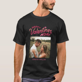 Camiseta Doce Romance Rosa Foto Dia dos Namorados