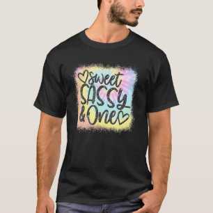 Camiseta Doce Sangrento E Uma Menina Aniversário Tie Dy