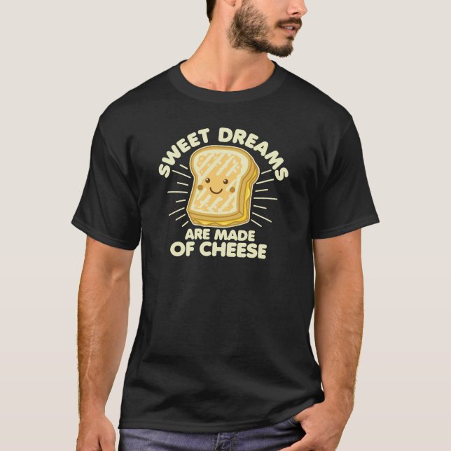 Camiseta Doce Sonho é Feita de Queijo (Frente)