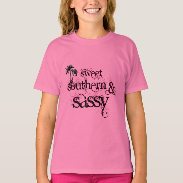 Camiseta Doce, Sul e Sassy (Frente)