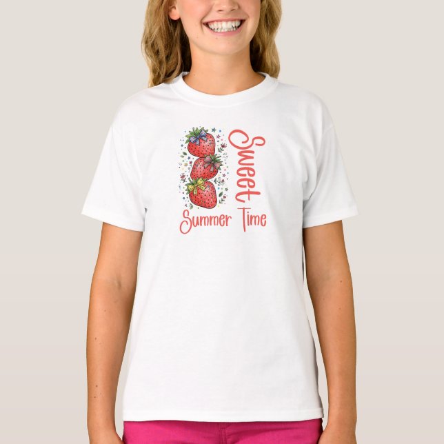 Camiseta Doce Tempo de Verão (Frente)