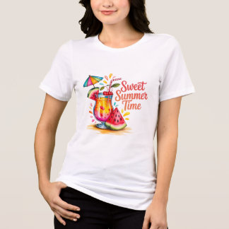 Camiseta Doce Verão - Clima Quente Abençoado