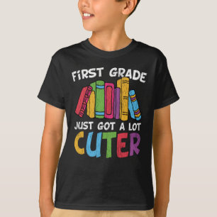 Camiseta Docentes do 1º ano na escola livros de esquadra