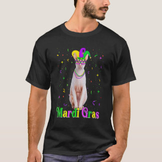 Camiseta Doces Animais de Estimação Gato Cornish Rex Carnav