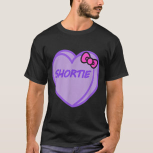 Camiseta doces corações dia dos namorados amor shortie