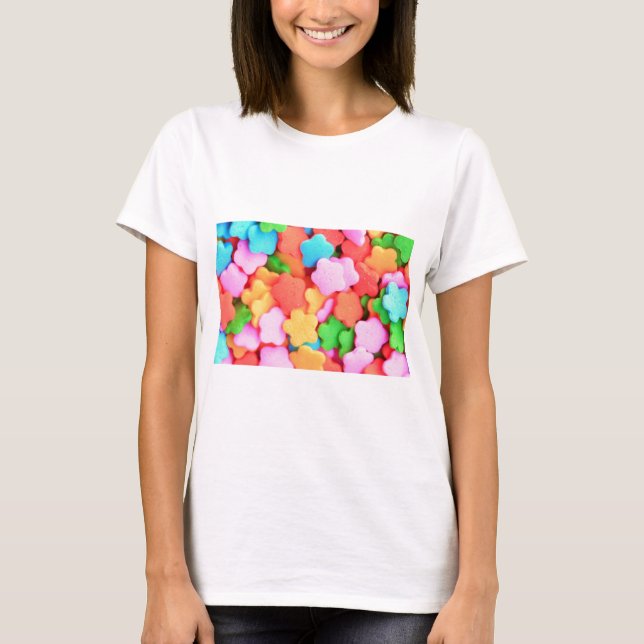 Camiseta doces da estrela (Frente)
