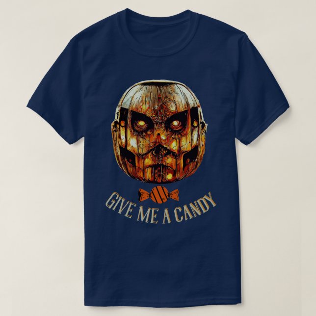 Camiseta Doces de abóbora (Frente do Design)