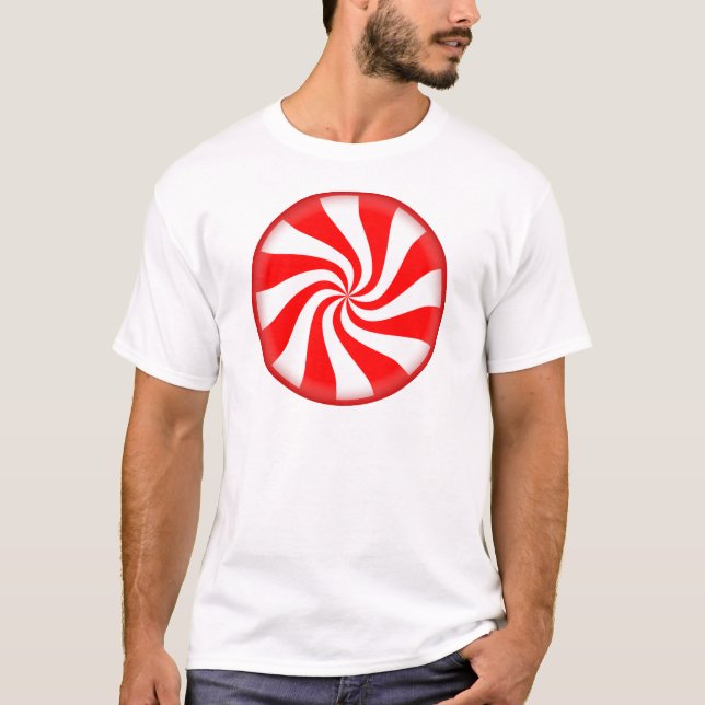 Camiseta Doces de hortelã-pimenta (Frente)