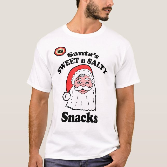 Camiseta Doces e Salgados do Papai Noel (Frente)
