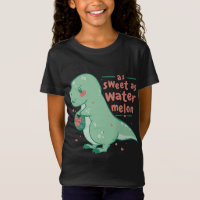 Doces Tyrannosaurus Rex Watermelon Cartoon Cute Di
