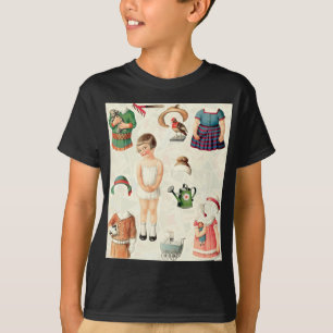 CAMISETA DOCINHO DE PAPEL SUPREMO DAS BONECAS DO VINTAGE