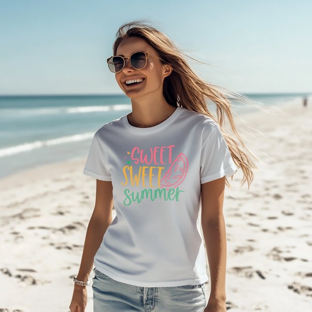 Camiseta Docinho de verão "Sweet Sweet Summer" (Criador carregado)