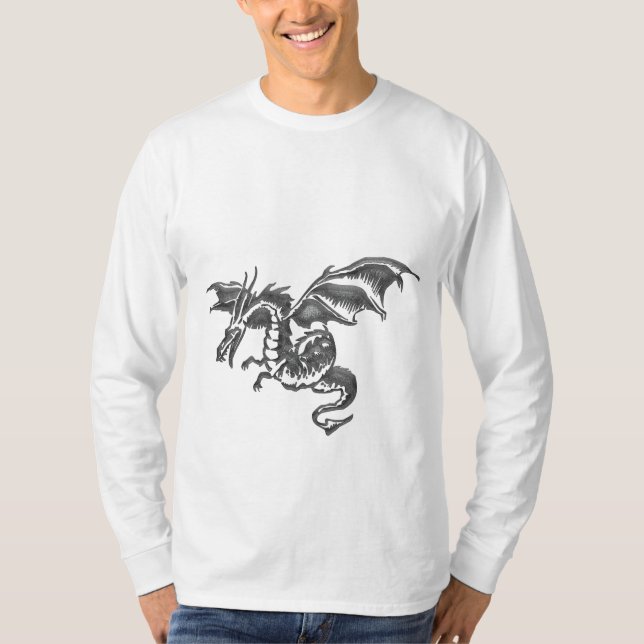 Camiseta Docinho Dragão Escuro (Frente)