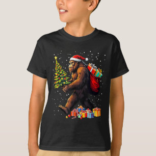 Camiseta Docinho Feio De Natal De Pijama De Pé-Grande