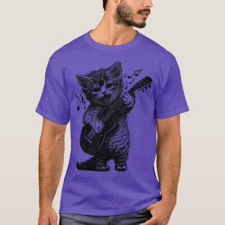 Camiseta Docinho Tocando Violão Elétrico