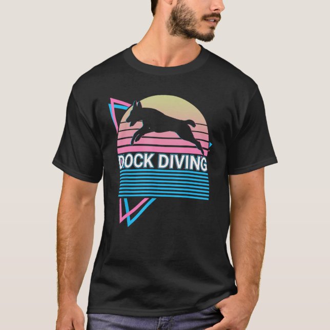 Camiseta Dock Diving Dog Sports (Frente)