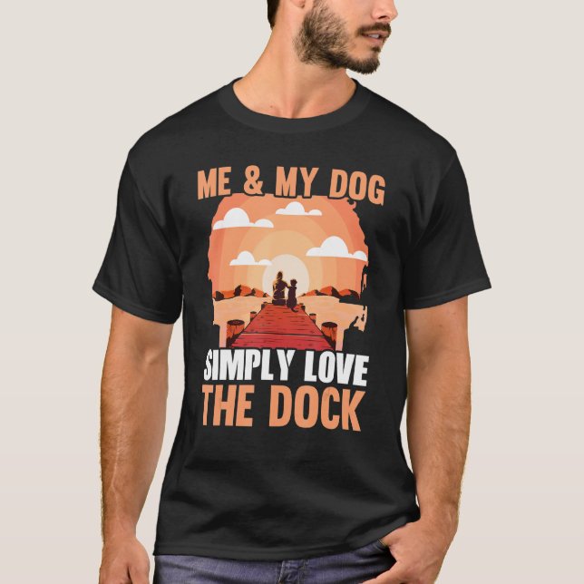 Camiseta Dock merging Love the dock (Frente)
