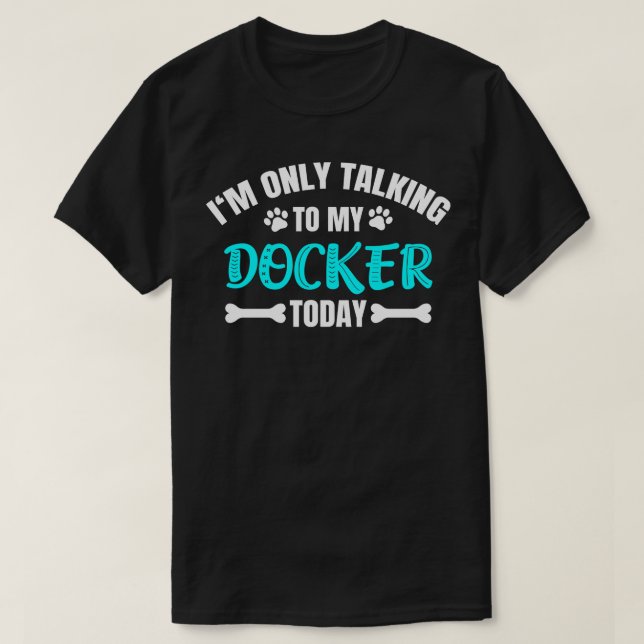 Camiseta Docker (Frente do Design)