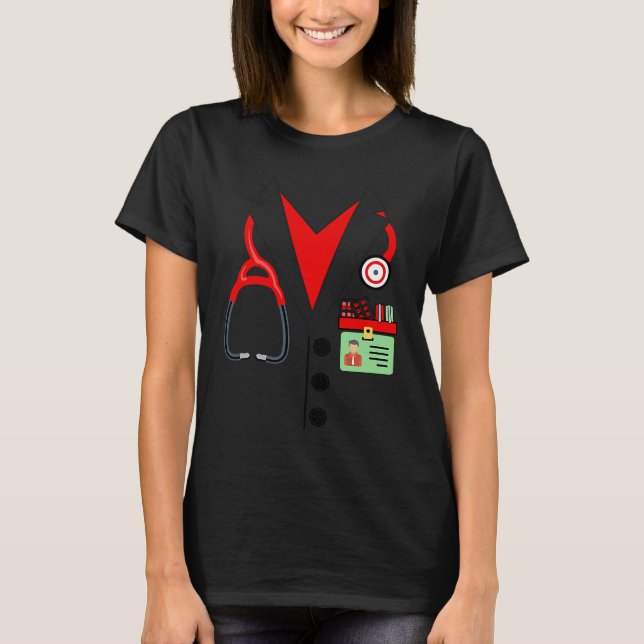 Camiseta Doctor Halloween Med School Medical Students Docto (Frente)