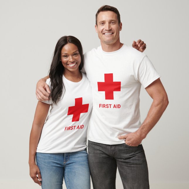 Camiseta Doctor MEDIC & First Aid, Cross, Ambulance, (Unissex)