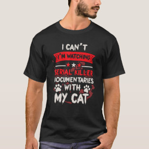 Camiseta Documentários Assassino Serial Gato Filme De Hallo