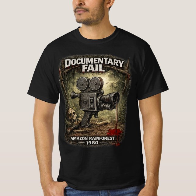Camiseta Documentary Fail Valor do Homem (Frente)