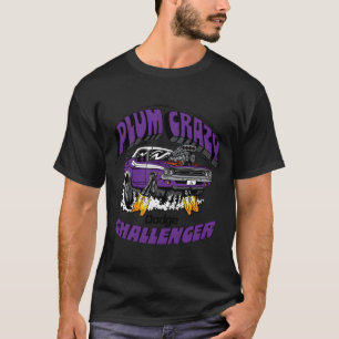 Camiseta Dodge Challenger Plum Louco Última Chamada