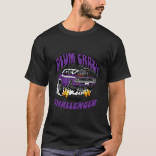 Camiseta Dodge Challenger Plum Louco Última Chamada