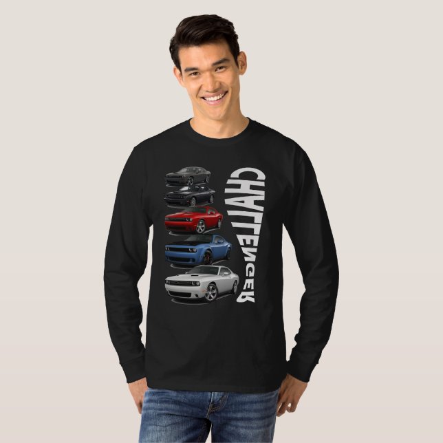 Camiseta Dodge Challenger SRT T-Shirt (Frente Completa)