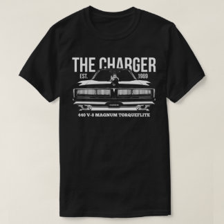 Camiseta Dodge Charger Magnum Vintage Muscle Car alpargata