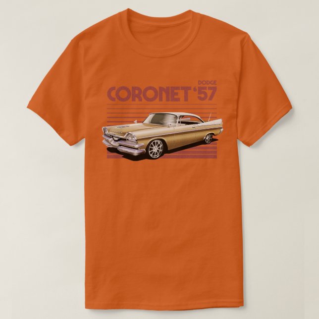 CAMISETA DODGE CORONET (Frente do Design)