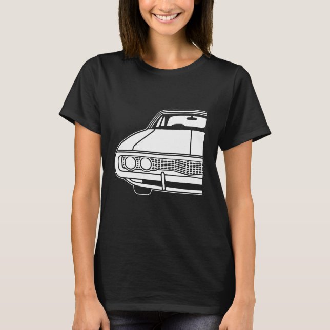 Camiseta Dodge Coronet 1972 1 (Frente)