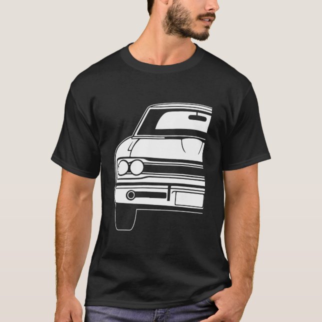 Camiseta Dodge Coronet Super Bee 1968 2 (Frente)