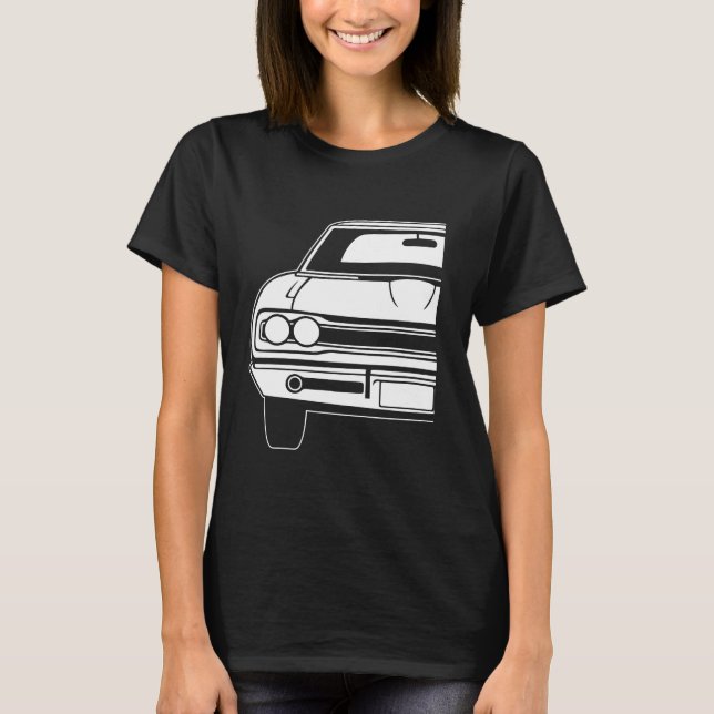 Camiseta Dodge Coronet Super Bee 1968 2 (Frente)